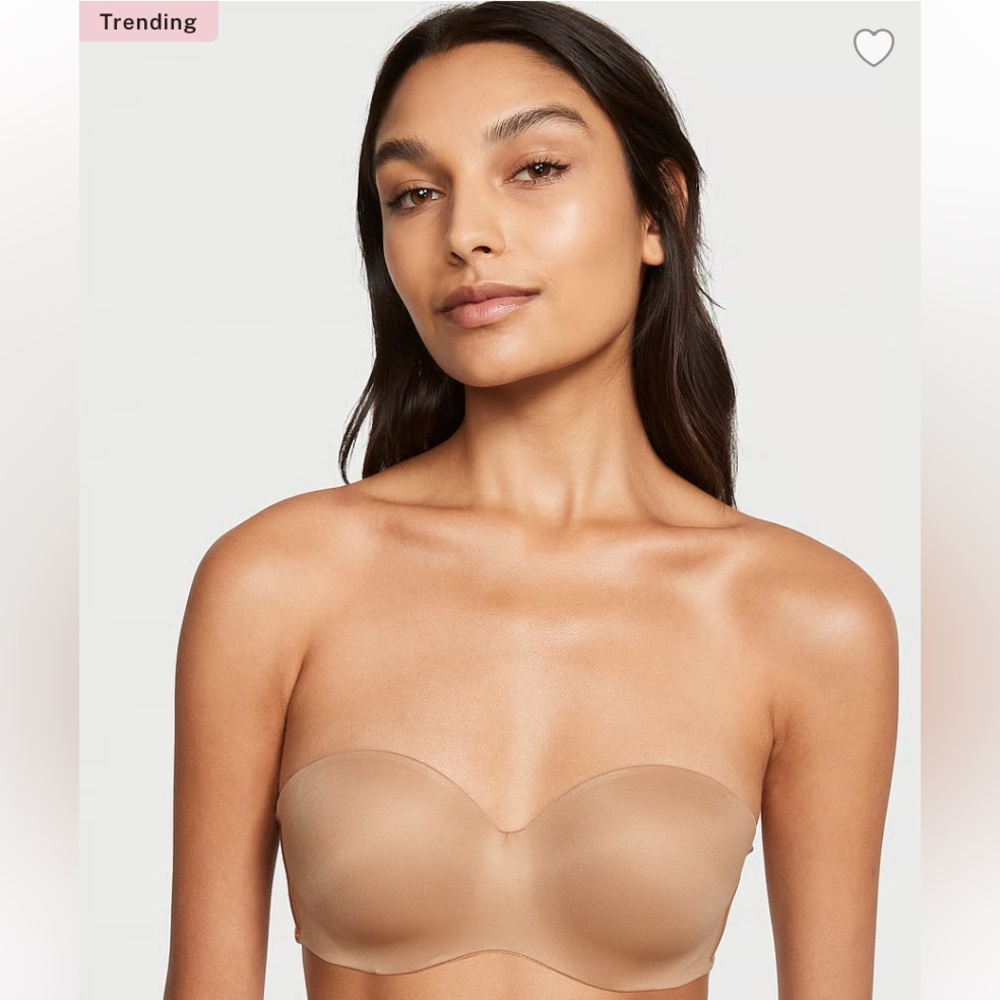 New NWT Body by Victoria Secret Multi-Way/Multi-Option Nude Beige Strapless Bra